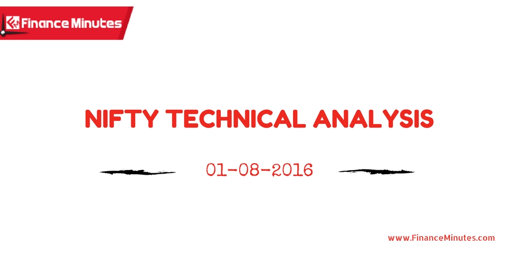 NIFTY TECHNICAL ANALYSIS 01082016