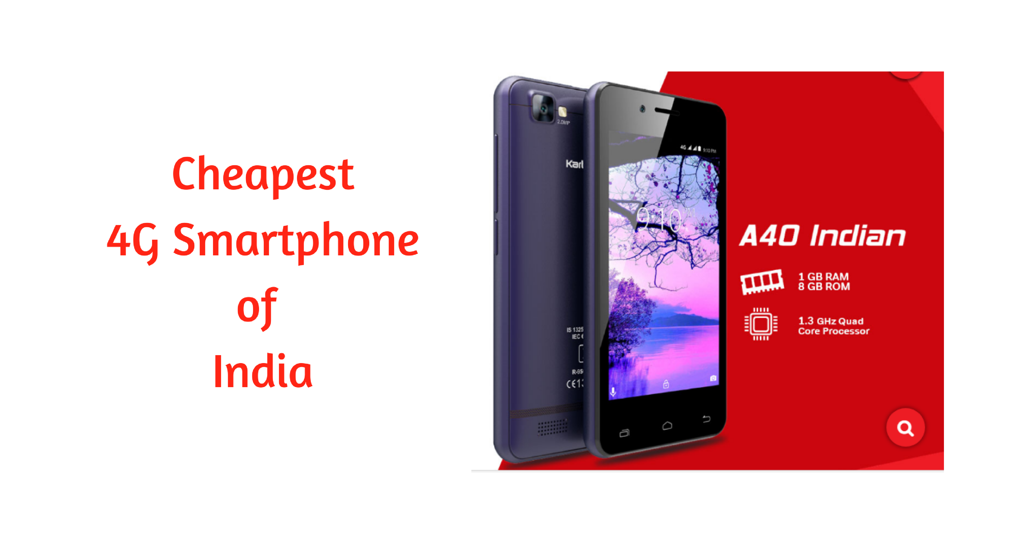 Cheapest 4G Smartphone by Airtel-Karbonn to Compete With Reliance JioPhone