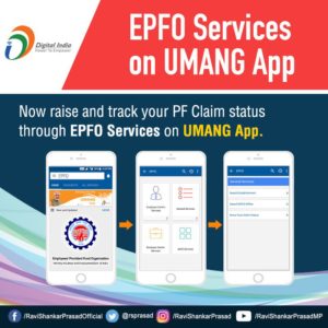 epf withdrawal on umang app