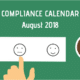 Due Dates Compliance Calendar for August 2018 in India