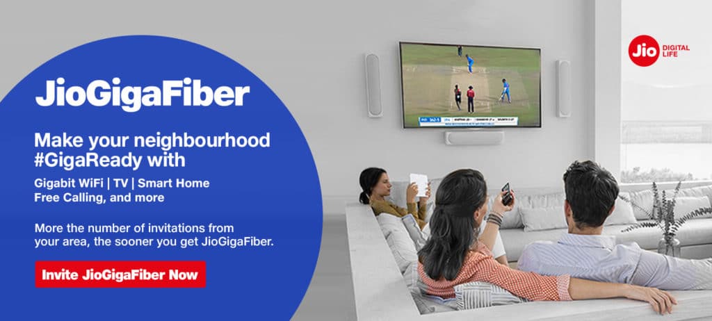 jio gigafiber launch offer